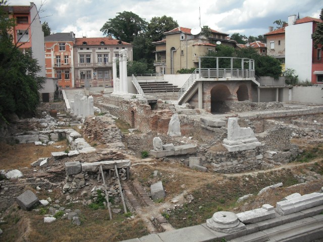 The Roman Forum.