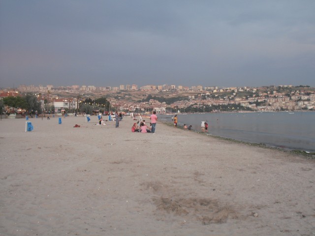 The beach.