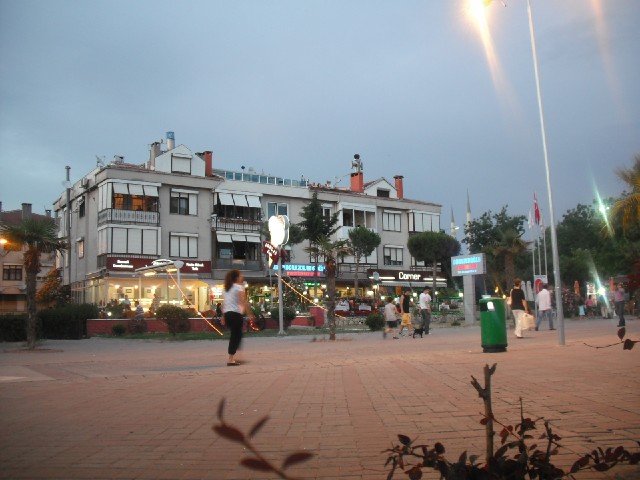 B�y�kcekmece. I've now booked a flight home for tomorrow. The confirmation page didn't give a ticket...