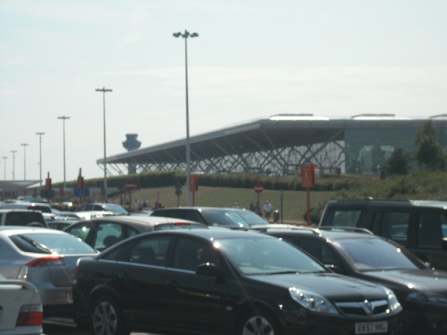 Stansted Airport, Essex. The flight was pretty uneventful. The only highlight was seeing <a href=