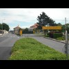 The Veuve Clicquot factory. There are some good bike lanes in Reims. I'm about to go up that road on...