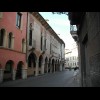 This is one of the main roads out of the centre of Vicenza.