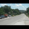 Here is the main Serbia-Bulgaria road which I had been anxious about joining. It doesn't look that b...