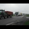 There seem to be a lot of wide or slow loads on the roads around here. This tractor has caused quite...