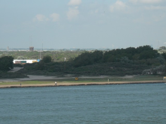 There's somebody on a bike.