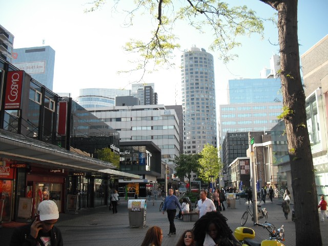 High-rise Rotterdam.