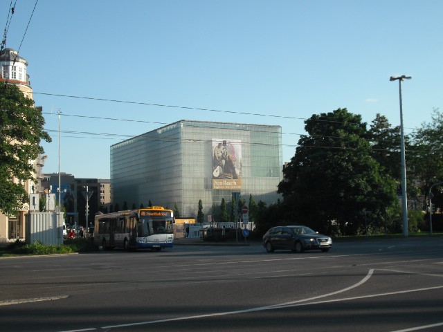 A modern building in Leipzig.