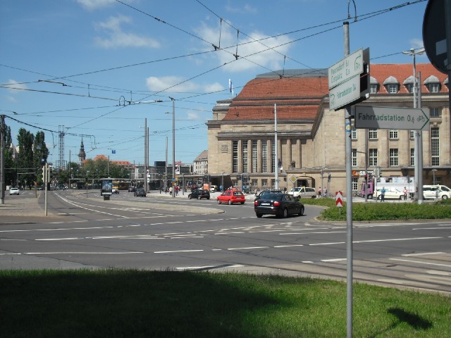 Leipzig station again.