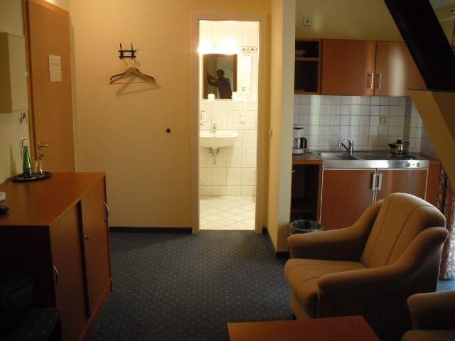 This hotel has rooms which look okay but it lied about giving free Internet access so I'm not going ...