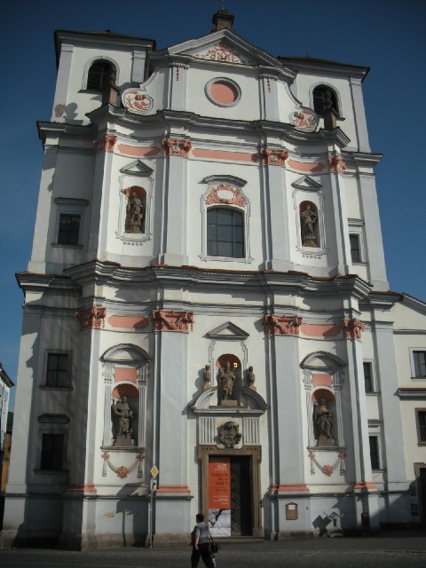 A church in st nad Labem.