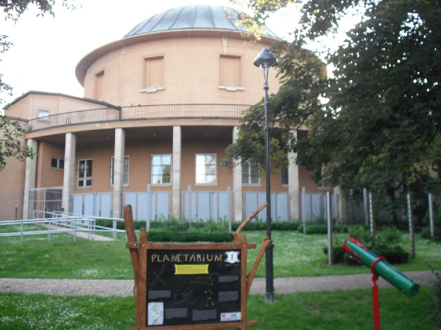 Prague's planetarium.