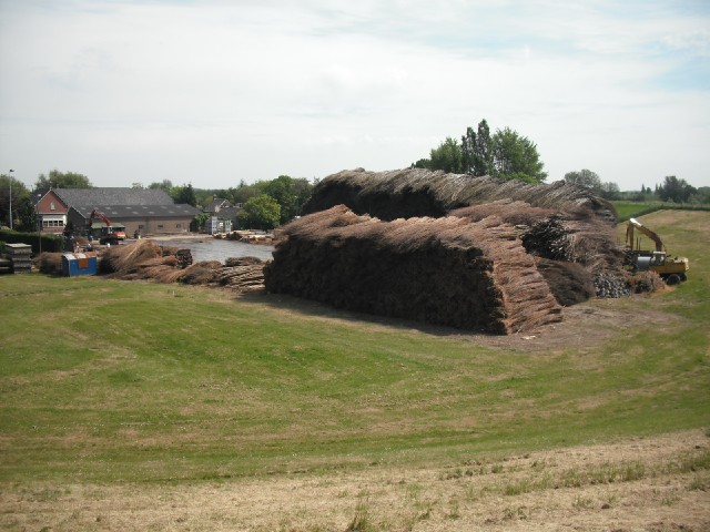 A thatch depot.