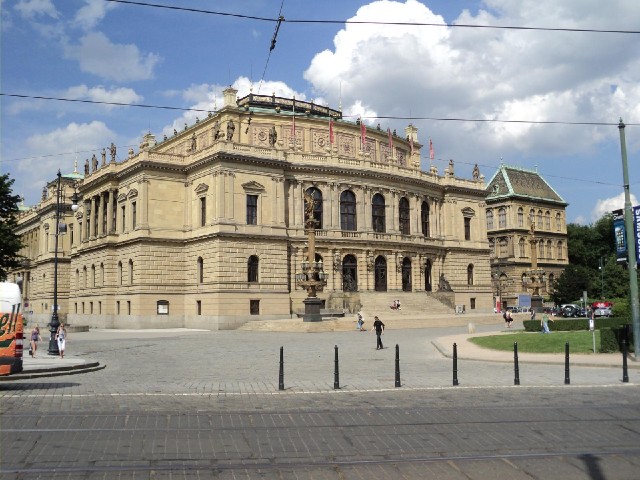 The Rudolfinum Concert Hall.
