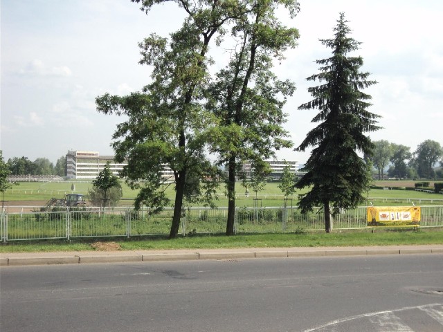 The racecourse in Pardubice, a city which is both larger and closer to Prague than I had imagined. I...