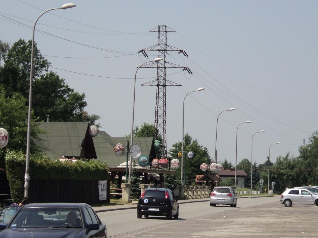 These bars are all immediately across the road from the mine entrance.