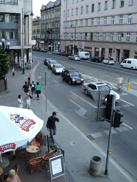 One of my windows overlooks the scene in the previous picture. This is the view from the other. The ...