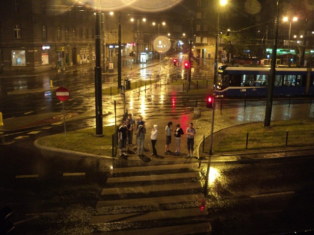 It's pouring down out there now and there's quite a lot of lightning. My bike must be getting wet. I...