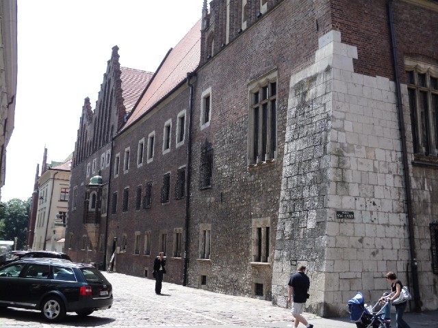 The Collegium Maius, the oldest University building in Poland, dating from 1400.