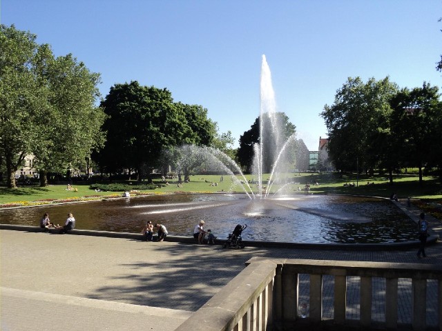 Another fountain. This one is in front of the Opera House.