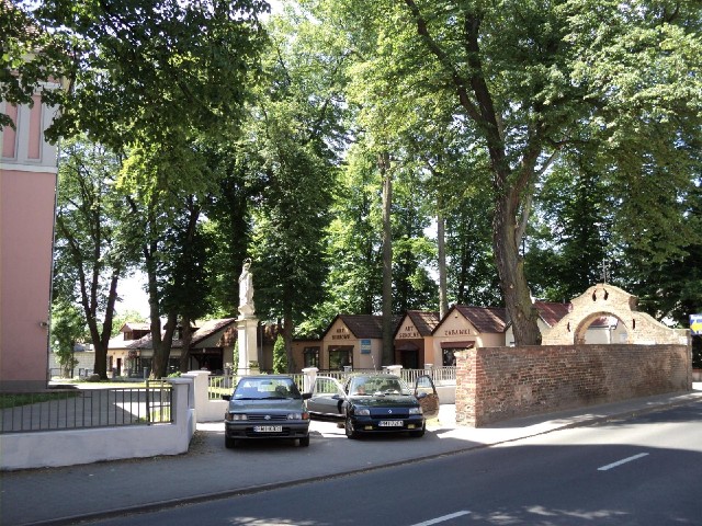 Some funny little shops in Sierakow.