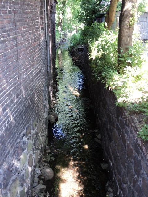 A small stream in Sierakow.
