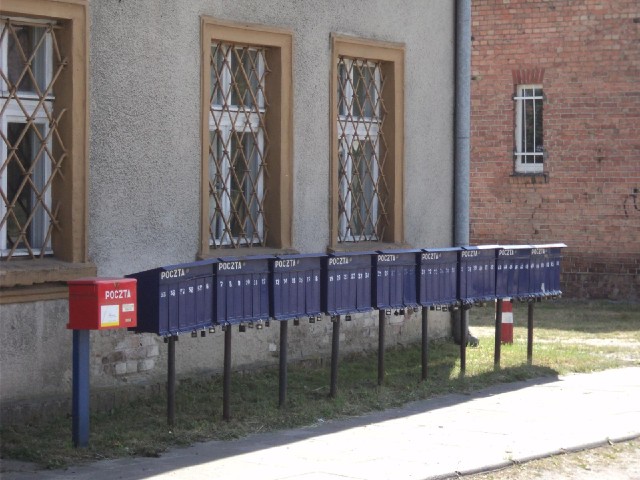 Mailboxes like this seem to be standard issue. I have been seeing them everywhere. Each box always h...