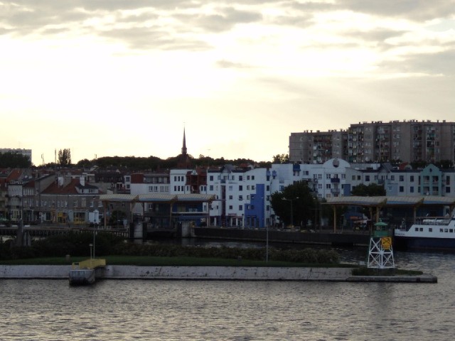 Swinoujscie. The German border is only a couple of kilometres away so it's possible that the trees i...