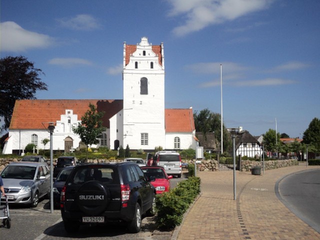 The church in Ringe.