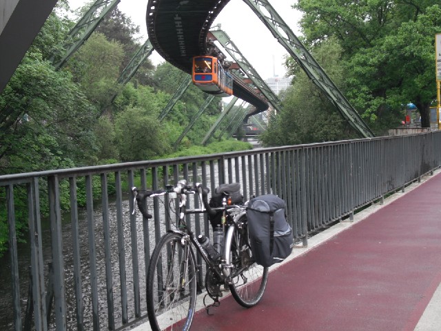 My bike in Wuppertal.