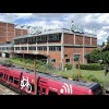 The Carlsberg brewery.<br><br>As well as allowing bikes, the train also give free Internet access, a...