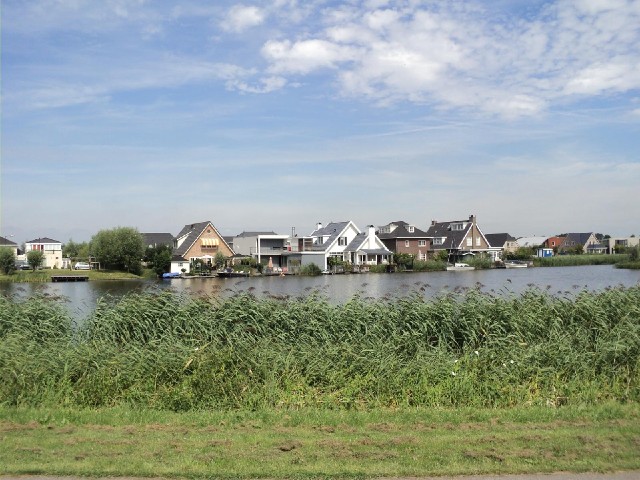 Houses with boat moorings included.