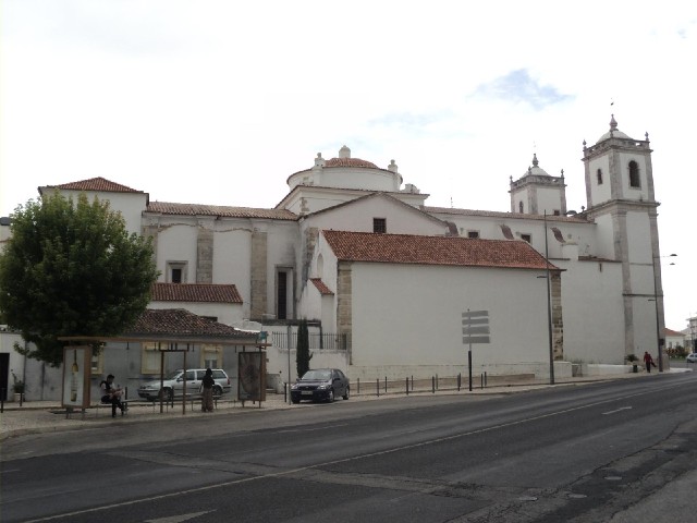 The church in Santarm.