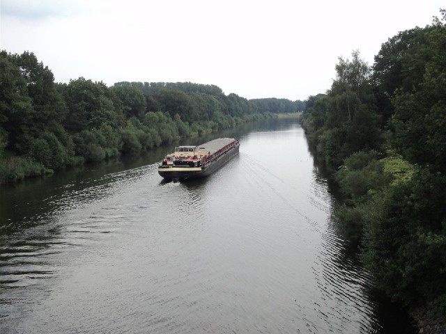 A barge.