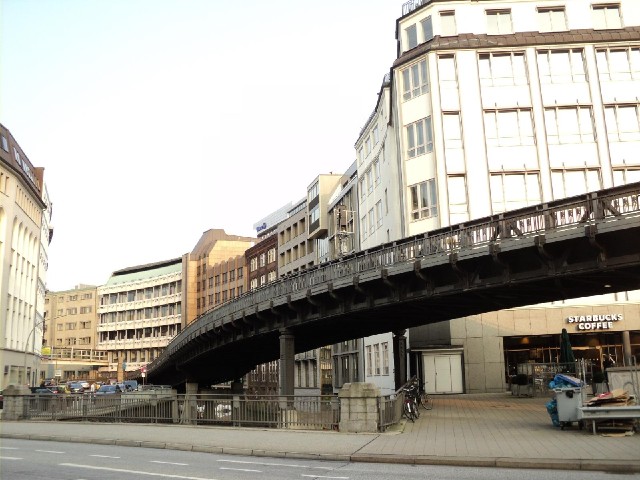 Hamburg's U-Bahn.