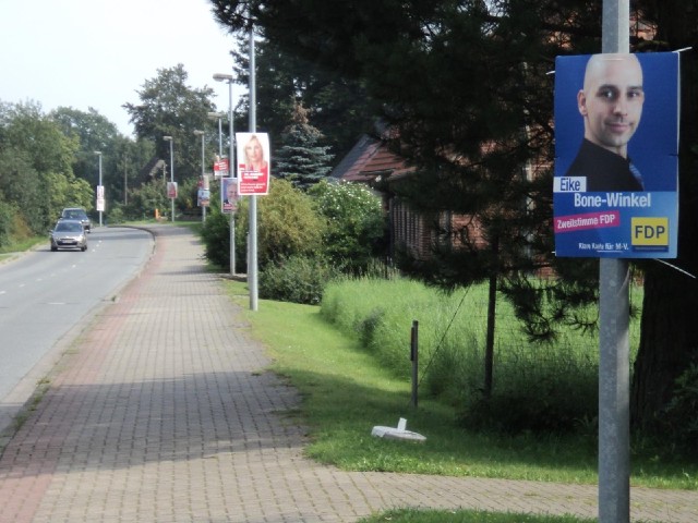 I think there must be an election on the way. Posters like these are everywhere.