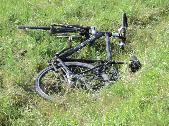 I don't know what that poor bike had done to be discarded in a ditch like that.