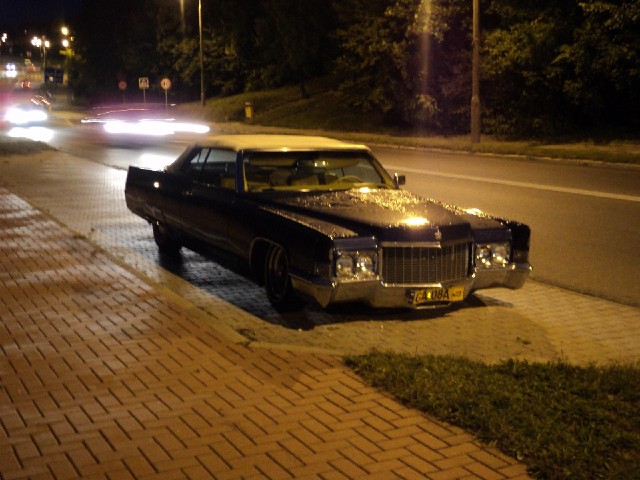 On the way into Olsztyn. I see I'm finishing my ride in the dark again. This is the trouble with hav...