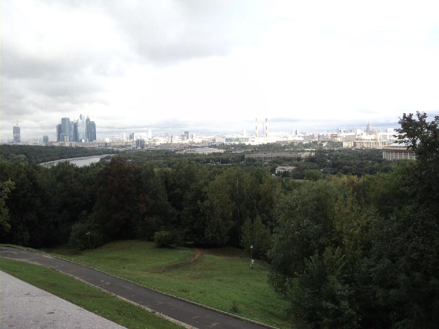 Moscow, seen from Sparrow Hills.