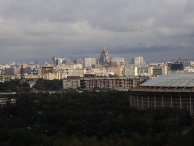 Moscow, seen from Sparrow Hills.