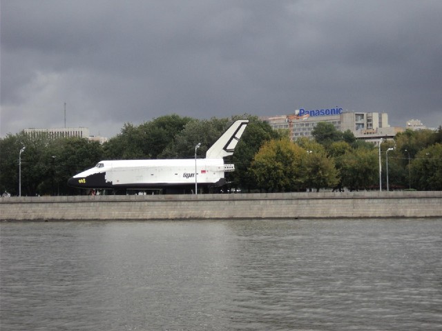 Buran, the Russian space shuttle. Not the real one, of course. That got crushed when its hangar coll...