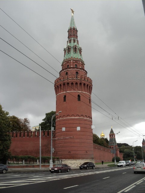 The corner of the Kremlin.