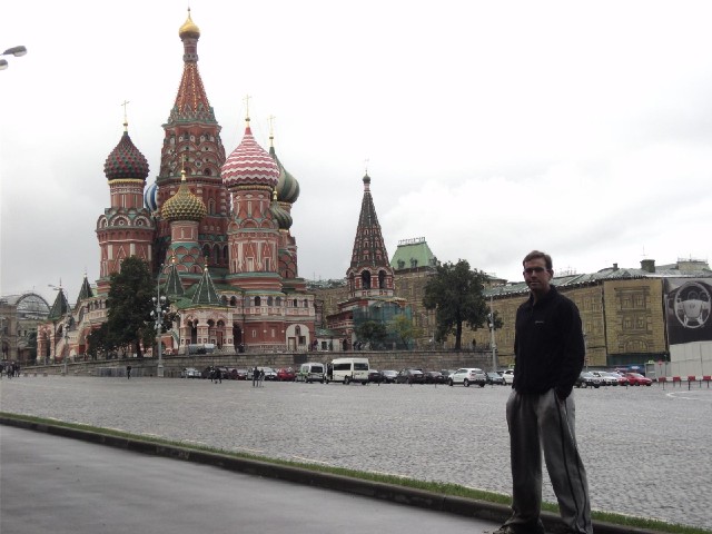 Look, I'm in Moscow!