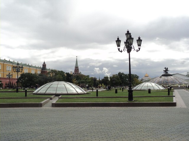Manezhnaya Square.