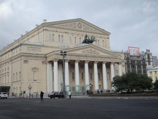 The Bolshoi Theatre.