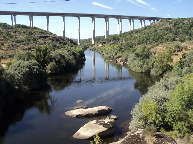 I didn't have the luxury of a viaduct so I had to come all the way down here and back up again.