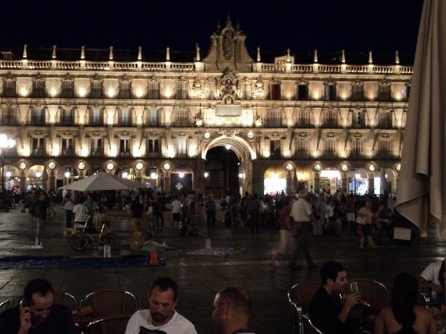 The main square.