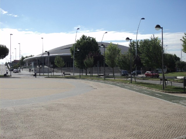 An exhibition hall in Salamanca.