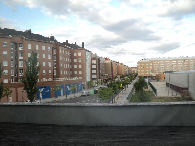 More of Vitoria's flats, seen from my hotel window.