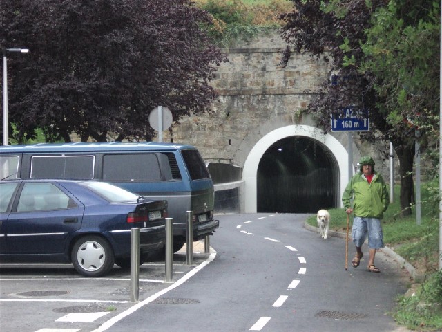 A tunnel.