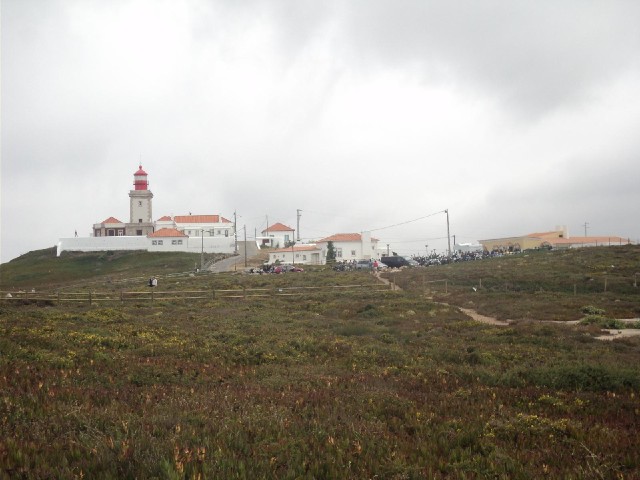 Another view of the lighthouse and the motorbike congregation area.